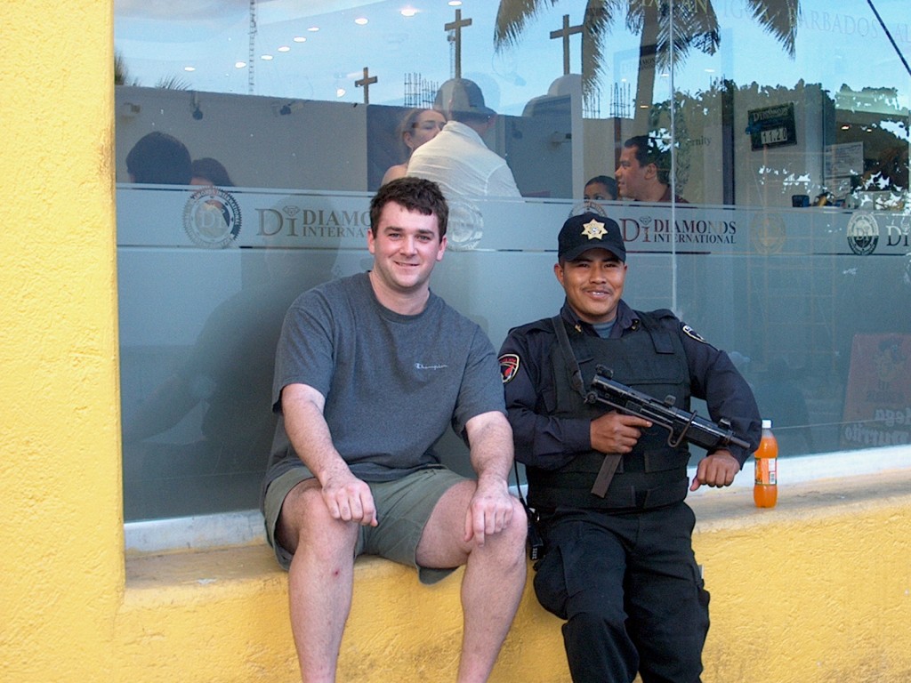 Adam in Mexico and not under arrest