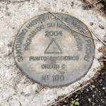 Geologic survey Marker at Dead Woman's Pass